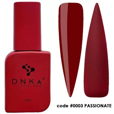 DNKa Cover Base №0003 Passionate, 12 мл 1702353602 фото