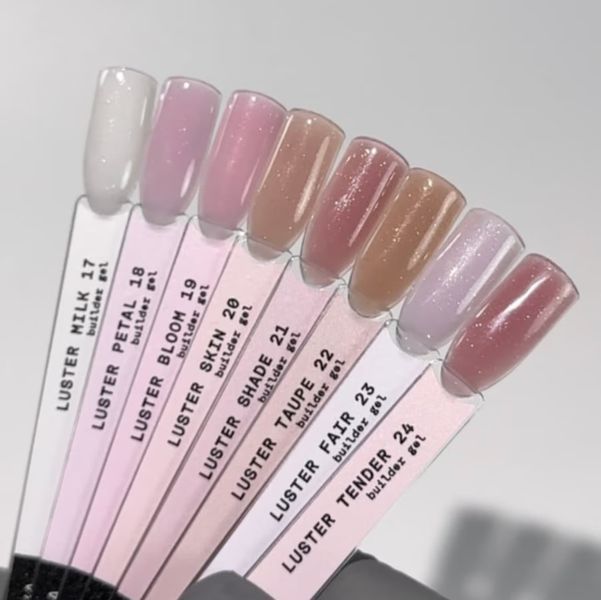 Гель BIBLIOTEKA Моделюючий гель Builder Gel № 20 LUSTER Skin - Теплий беж із шиммером, 30 мл 4821311003063 фото