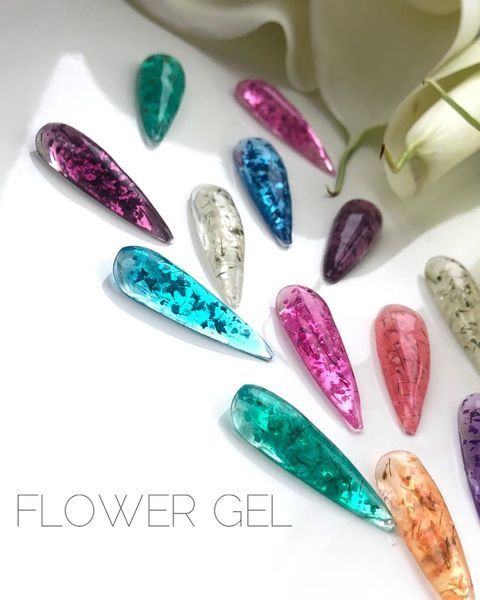 Гель із сухоцвітами Crooz Flower Gel №9, 5 мл 1710808520 фото