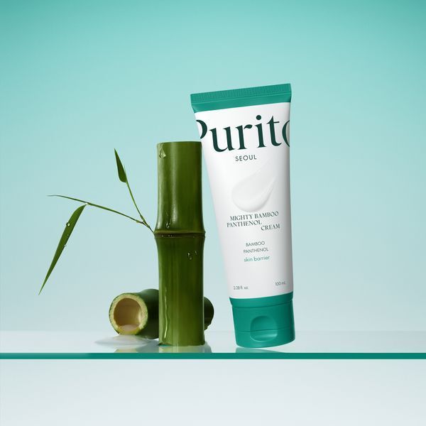 Бар&rsquo;єрний крем з екстрактом бамбука та пантенолом Purito Seoul Mighty Bamboo Panthenol Cream, 100 мл PSM01 фото