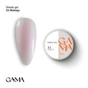 Гель Ga&Ma Simple gel 031, 15мл 1723949011 фото