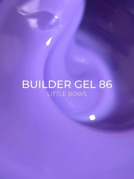 Змінний картридж Builder gel Little bows Edlen №86, 15 мл EK86 фото
