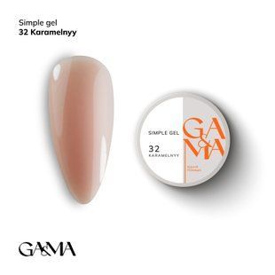 Гель Ga&Ma Simple gel 032, 15мл 1723949012 фото