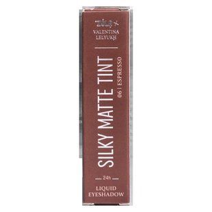 ZOLA x Valentina Lelyukh Рідкі тіні для повік Silky Matte Tint 06 Espresso ZLT06 фото