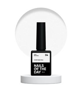 Nailsoftheday Cover base NEW Formula milk 04, 10 мл 4821212160001 фото