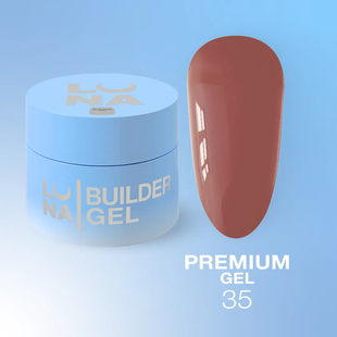 Гель для нарощування Premium Gel №35, 15 мл 293244774 фото