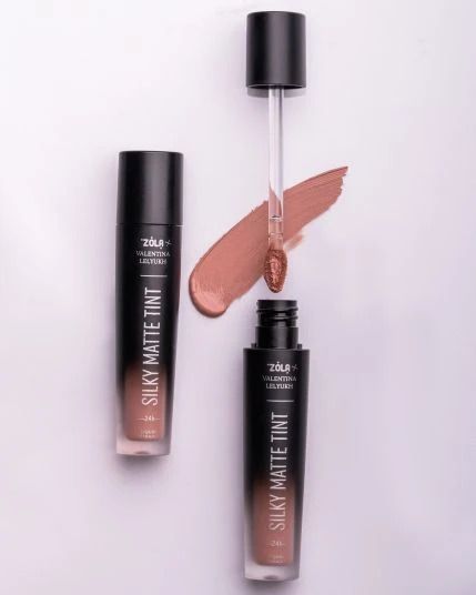 ZOLA x Valentina Lelyukh Рідкі тіні для повік Silky Matte Tint 08 Pink Opal ZLT08 фото