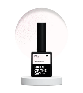 Nailsoftheday Cover base NEW Formula milk 05, 10 мл 4826438000896 фото