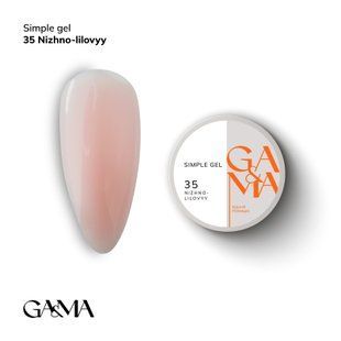 Гель Ga&Ma Simple gel 035, 15мл 1723949015 фото