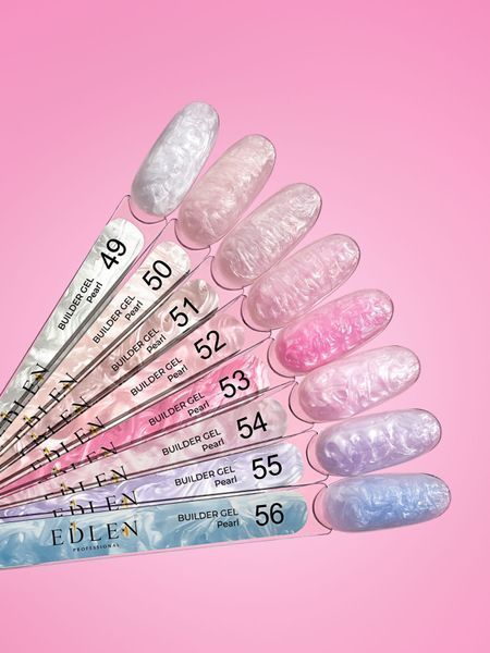Гель Builder gel Edlen Pearl №54, 15 мл 195158124 фото