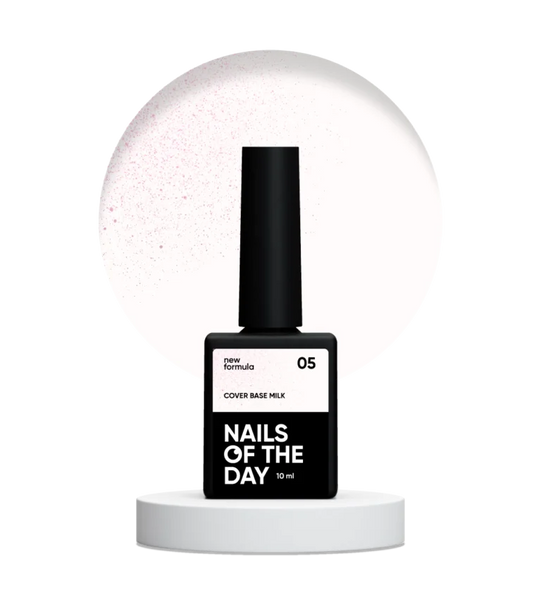 Nailsoftheday Cover base NEW Formula milk 05, 10 мл 4826438000896 фото