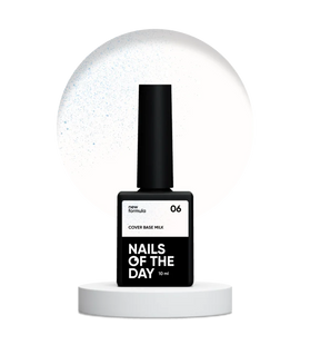 Nailsoftheday Cover base NEW Formula milk 06, 10 мл 4826438000902 фото