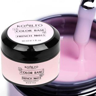 Komilfo Color Base French 015, 30 мл 1943005504 фото