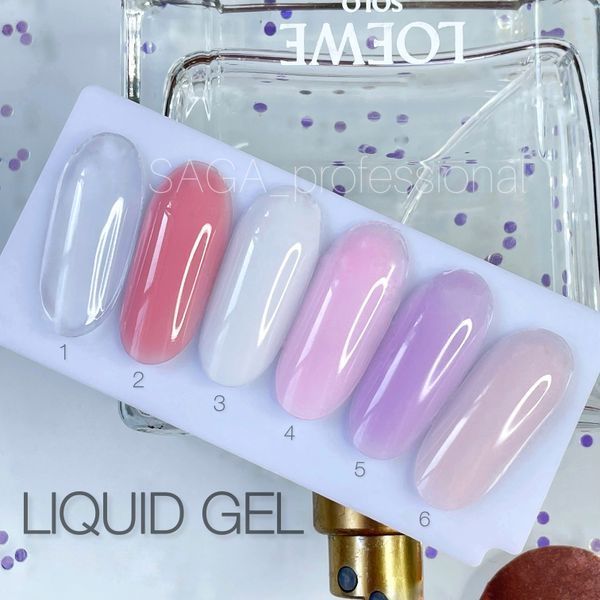 Рідкий гель SAGA Liquid Gel №5, 15 мл SLG05 фото
