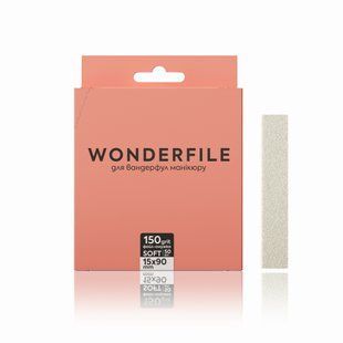 Файл-смужка Wonderfile на піні 90х15мм -150 грит для пилки 130х15 мм (50 шт/уп) WFFT130/150 фото