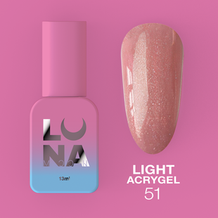Рідкий Гель Luna Light Acrygel №51, 13 мл 20703178 фото