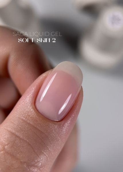 Гель SAGA Soft Skin Liquid Gel 02, 15 мл GLGS02 фото