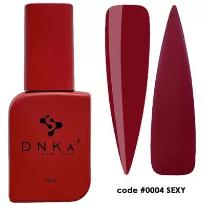 DNKa Cover Base №0004 Sexy, 12 мл 1702353907 фото