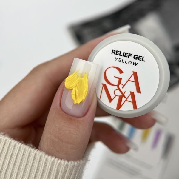 Рельеф гель Ga&Ma Relief Gel Yellow, 5 гр 7703009 фото