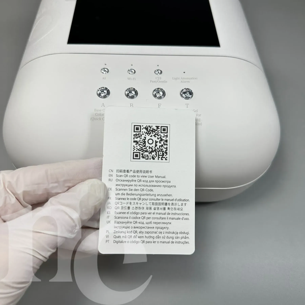 Лампа ONAIL AI LAMP White для манікюру зі штучним інтелектом, 72W AIW фото