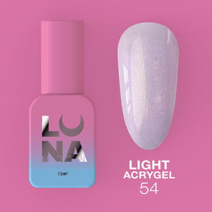 Рідкий Гель Luna Light Acrygel №54, 13 мл 20703181 фото
