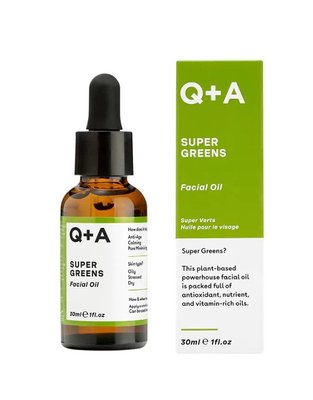 Мультивітамінна олія для обличчя Q+A Super Greens Facial Oil, 30 мл 1788253368 фото