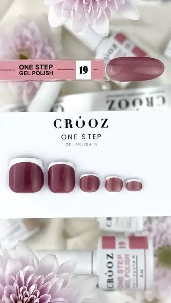 Crooz Однофазний гель лак One Step Gel Polish №19, 8мл 0033521 фото