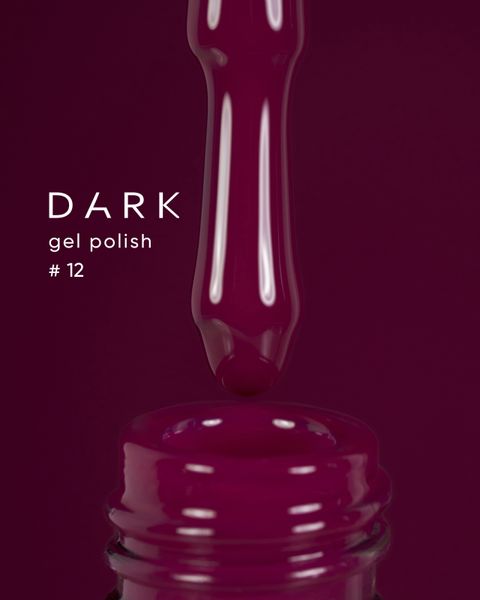 Гель-лак Dark gel polish (new collection) №12, 10 мл dark12 фото