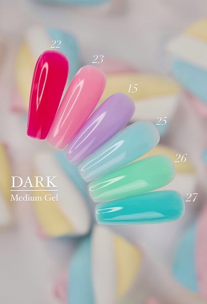 Гель DARK Medium Gel №28, 15 мл DARKG28 фото