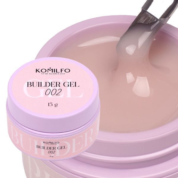 Гель Komilfo Builder Gel 002, 15 гр 685009 фото