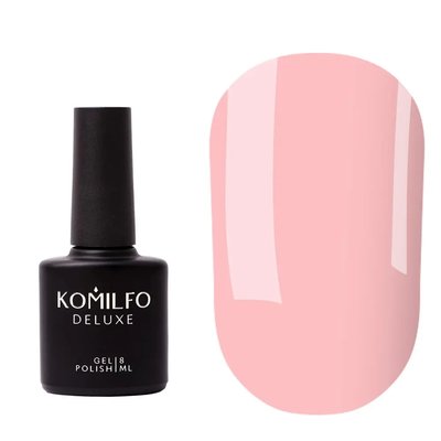 Komilfo No Wipe Milky Pink Top – топ без липкого шару, молочно-рожевий, 8 мл 1686173642 фото