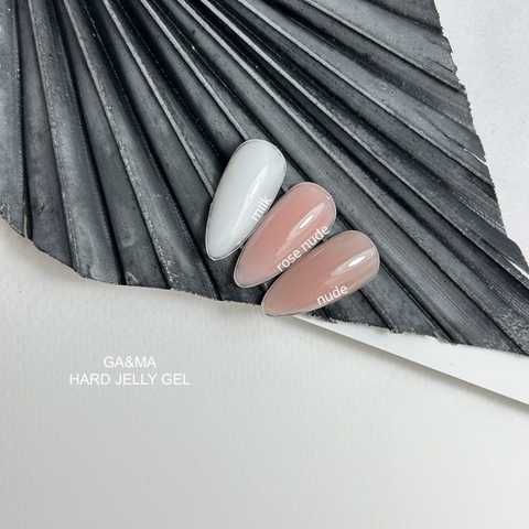 Гель Ga&Ma Hard Jelly gel rose mirage, 15 мл 7701675 фото
