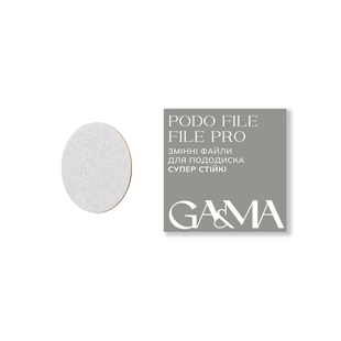 Ga&Ma Podo file - File PRO / Змінні файли для пододиска супер стійкі - 180 гріт, 50 шт 7703129 фото