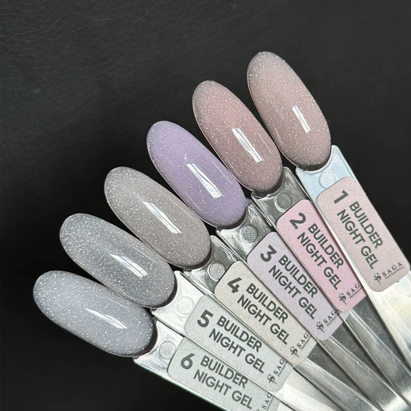 Гель для нарощення Saga Builder Night gel №06, 15 мл SBN06 фото