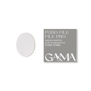 Ga&Ma Podo file - File PRO / Змінні файли для пододиска супер стійкі - 400 гріт, 50 шт 7703130 фото
