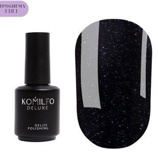 Komilfo Glitter Top &ndash; топ для гель-лаку з гліттером без липкого шару, 15 мл 1686173944 фото