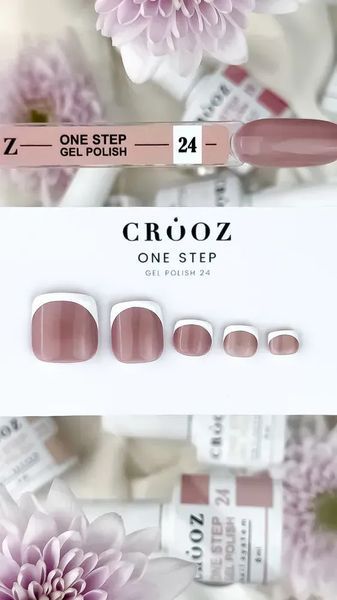 Crooz Однофазний гель лак One Step Gel Polish №24, 8мл 0033526 фото