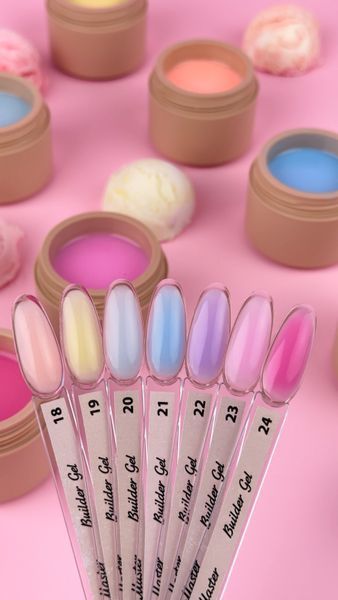 Гель для нарощення Nail Master Builder Gel 18 Gelato Pastel Collection, 30 мл NM18 фото