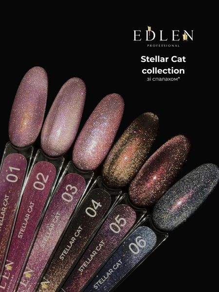 Гель-лак Edlen Stellar cat Edlen №02, 9 мл ESC02 фото