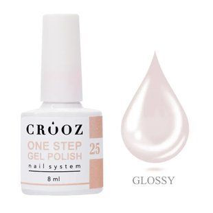 Crooz Однофазний гель лак One Step Gel Polish №25, 8мл 0033527 фото