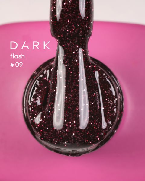 Гель-лак Dark Gel Polish Flash 09, 10 мл DarkFlash9 фото