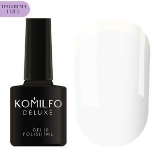Гель-лак Komilfo French Collection №F010 (белый, эмаль, для френча), 8 мл 1688339263 фото