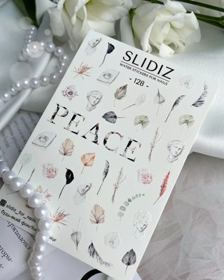 Слайдер-дизайн SLIDIZ водна наклейка для нігтів, №128 1829536548 фото