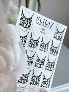 Слайдер-дизайн SLIDIZ водна наклейка для нігтів, №228 33829466445 фото