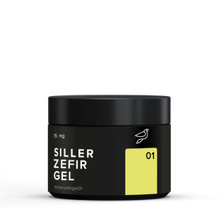 Гель Siller Zefir Gel 01, 15 мл 2070362321 фото