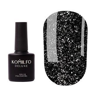 Komilfo No Wipe Silver Top &ndash; топ для гель-лаку без липкого шару з УФ-фільтрами, 8 мл 1686179583 фото