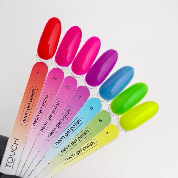 Гель-лак Touch Neon gel polish 01, 9 мл TouchNeon1 фото