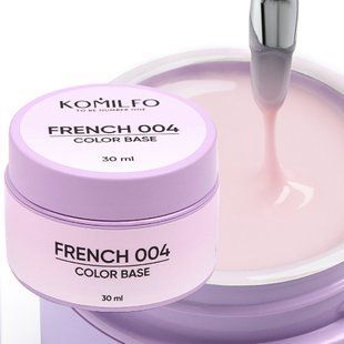 Komilfo Color Base French 004, 30 мл 1942948377 фото