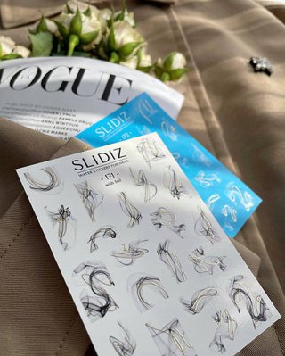 Слайдер-дизайн SLIDIZ водна наклейка для нігтів, №171 1829774404 фото
