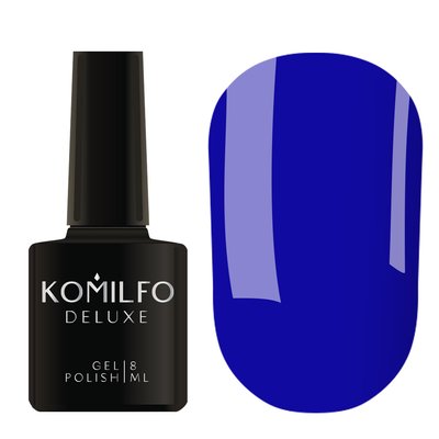 Гель-лак Komilfo Kaleidoscopic Collection K015 (синій, неоновий), 8 мл 2070362014 фото